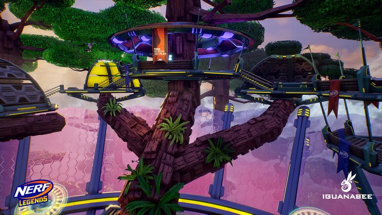 Nerf Legends Videogame Environment  jungle
