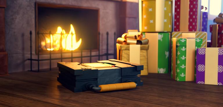 Marvel Bend and Flex Lighting inside with fire