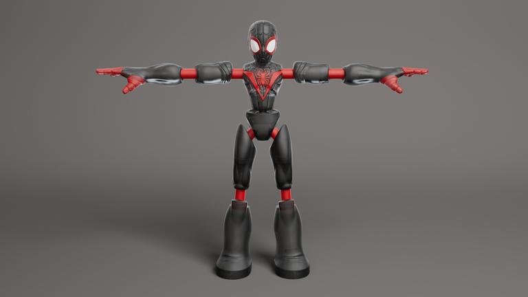 Marvel Bend and Flex Drk spiderman