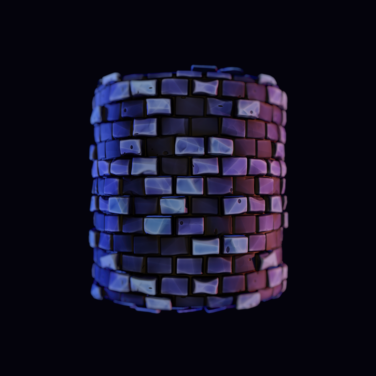 Materials studies with substance designer material demo tube