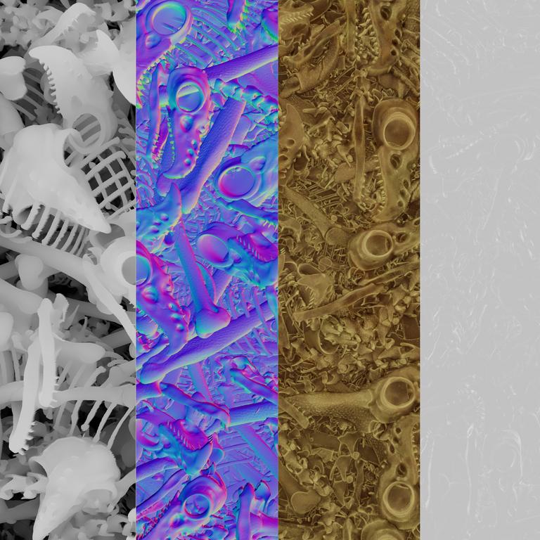 Materials studies with substance designer channels