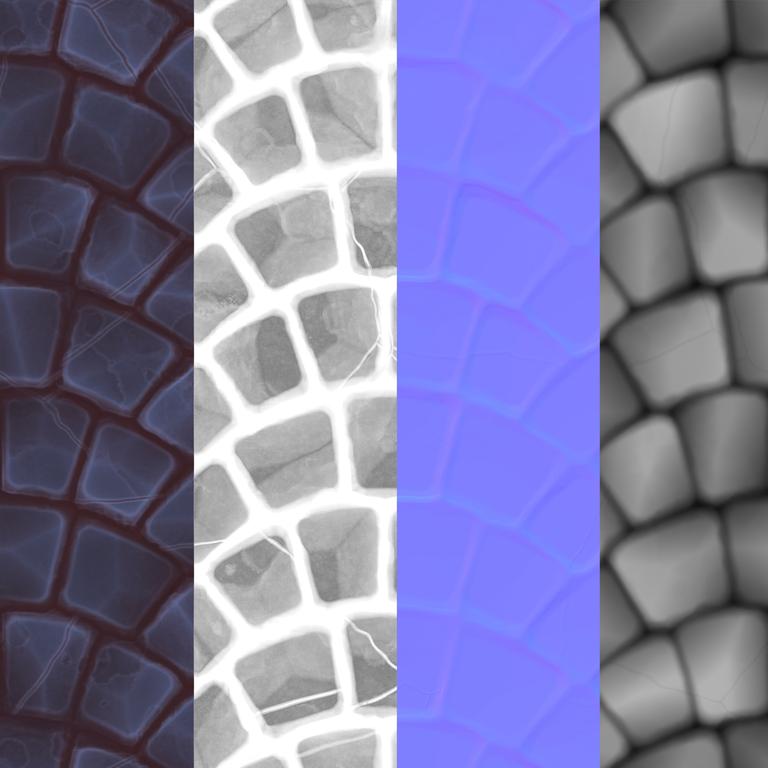 Materials studies with substance designer channels