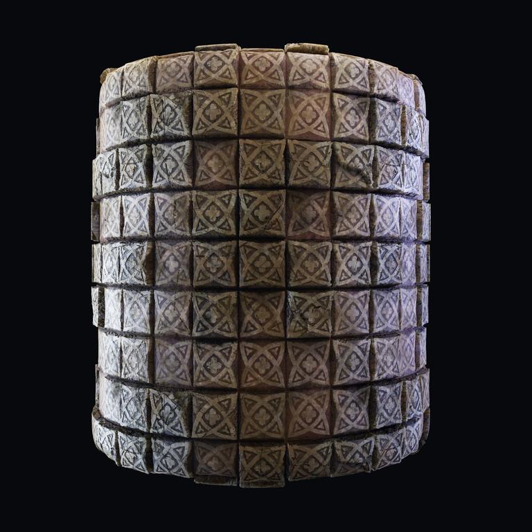 Materials studies with substance designer Floor tube