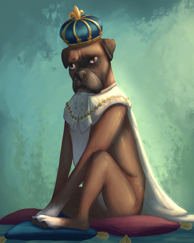 concept art for king emilio