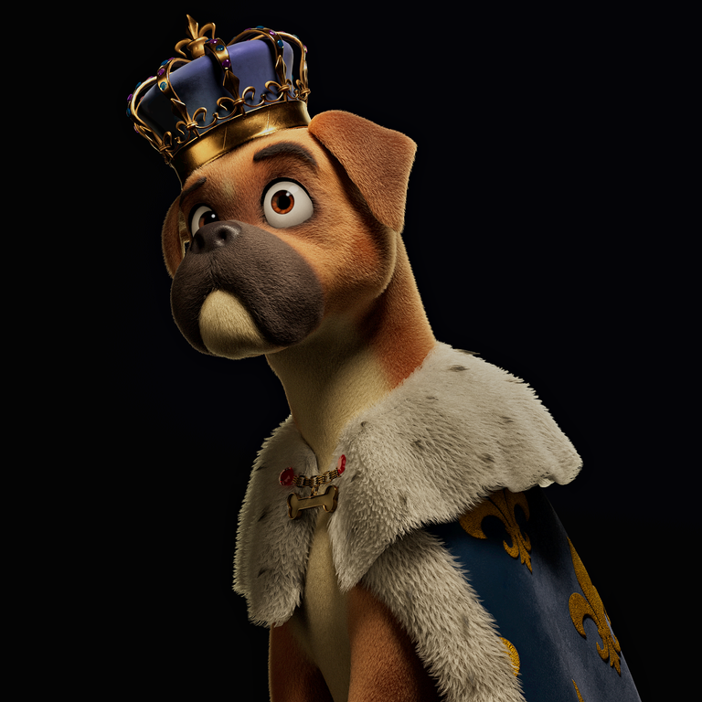 King emilio boxer dog