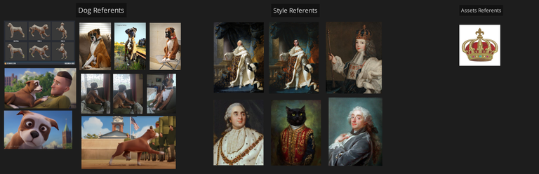 King Emilio visual references
