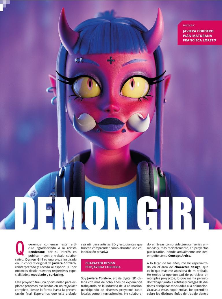 Demon Girl RenderOut interview