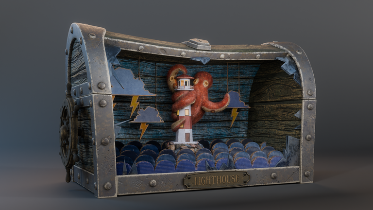 Light house turntable images