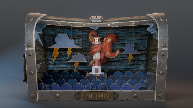 Light House franloret art