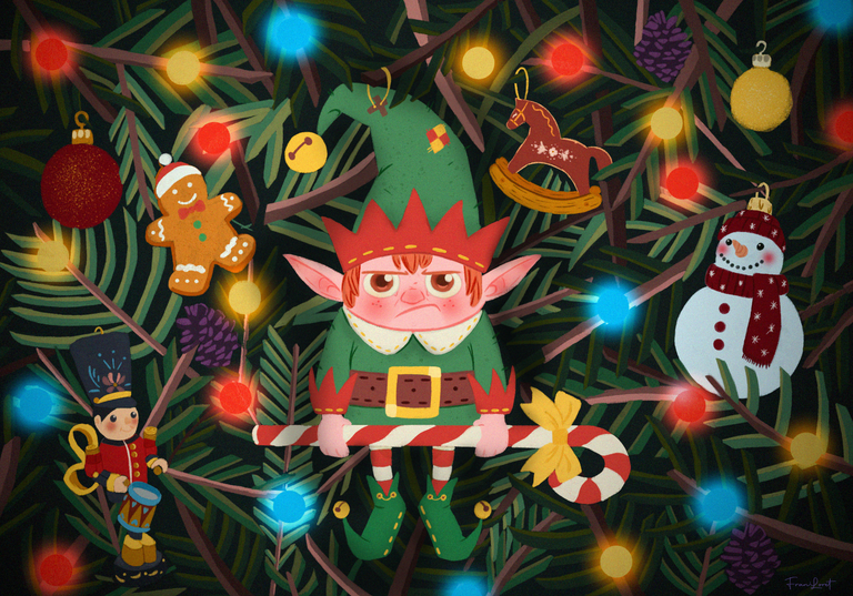 christmas elf collab