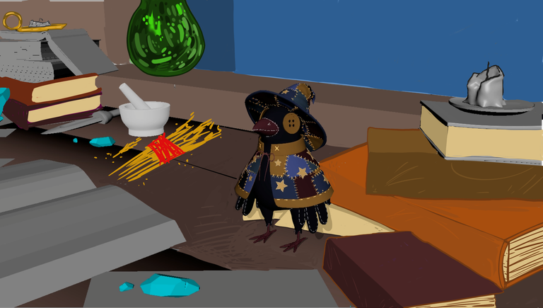 Petit-Orion paint over