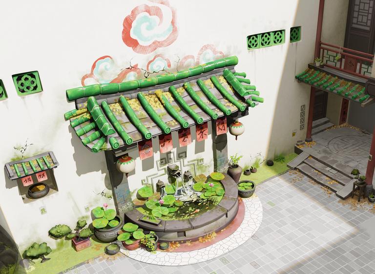 Chinese Garden Pond by Isabela Miho