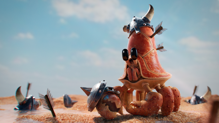Spartan Crab made by Rishabh Shah